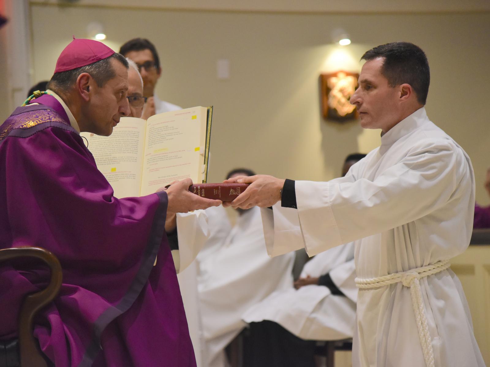 Bishop Frank Caggiano Presides over Ministry of Lector 10