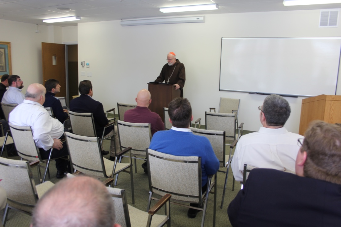 Cardinal Sean O'Malley Retreat 2
