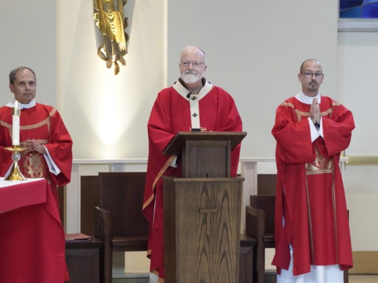 The New Formation Year Begins with a Mass of the Holy Spirit | Pope St ...