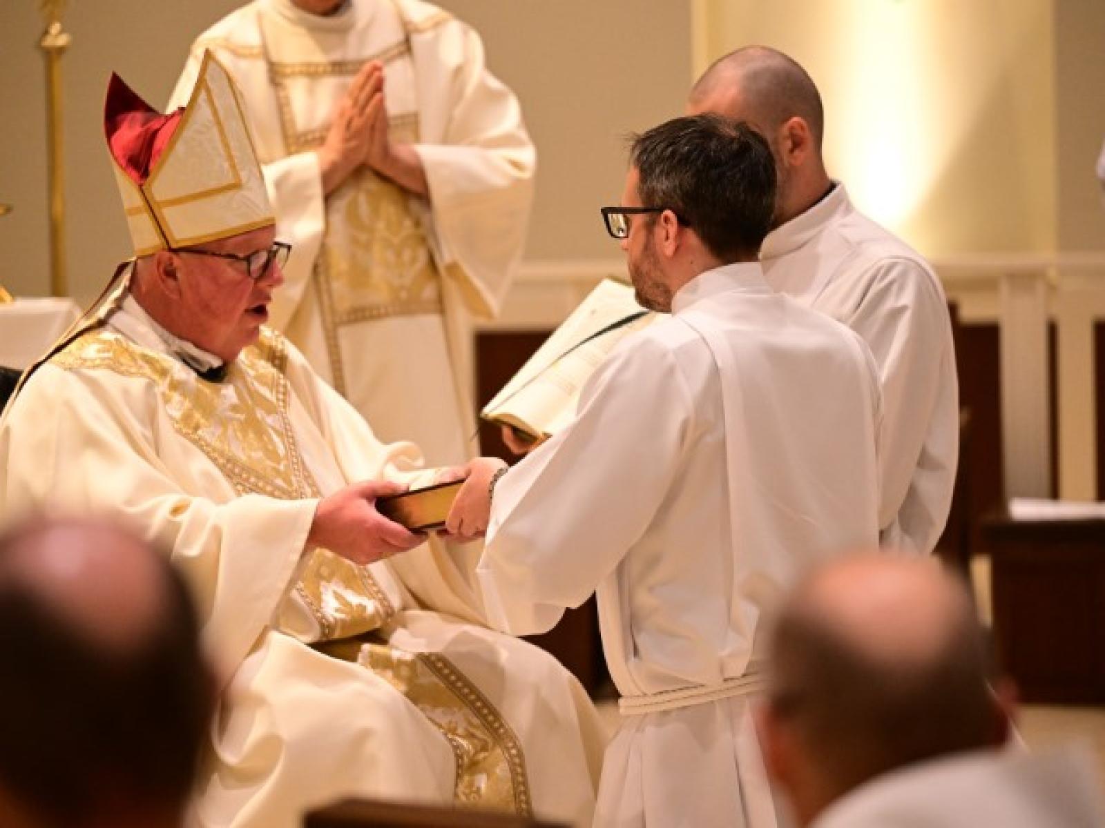 Bishop William D. Byrne with John Anthony Ippolito _25, Archdiocese of New York