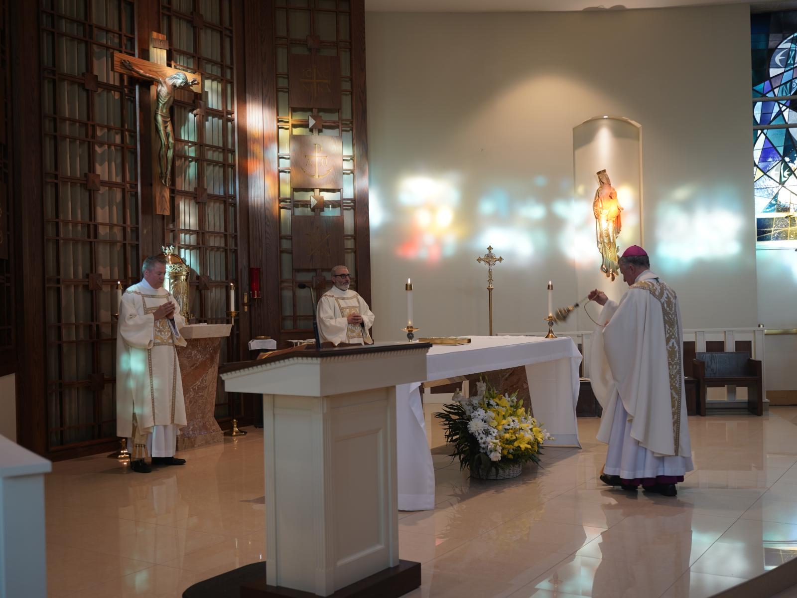 Incensing the Altar at Acolyte 2025